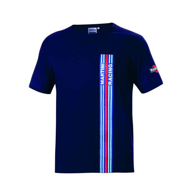 T-SHIRT BIG STRIPES MARTINI RACING