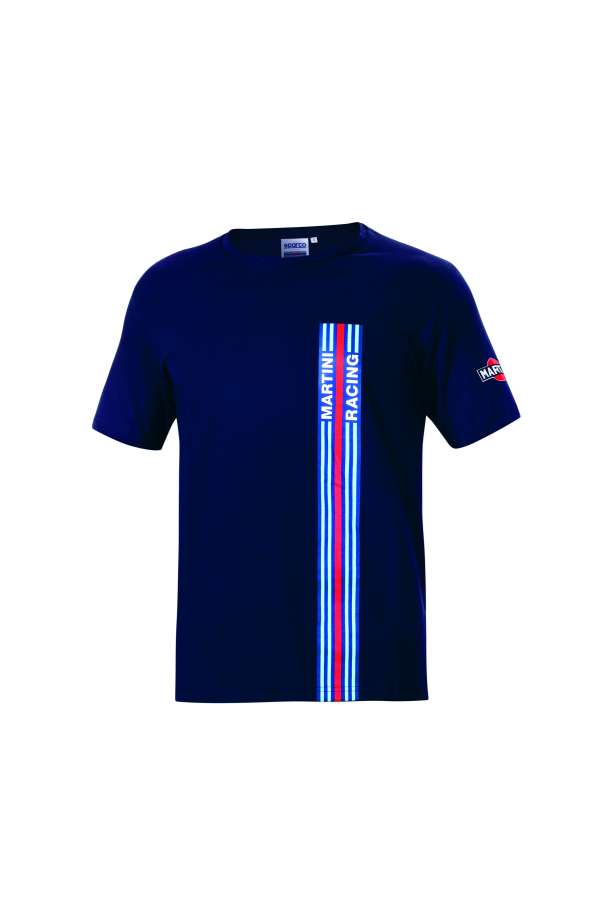 T-SHIRT BIG STRIPES MARTINI RACING