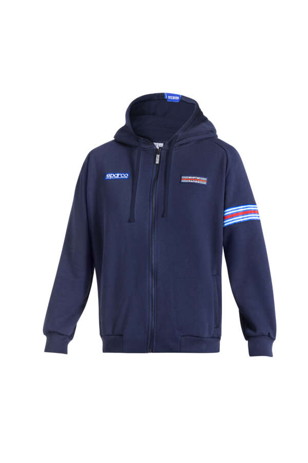 Felpa con cappuccio e zip - MARTINI Racing - immagine 2