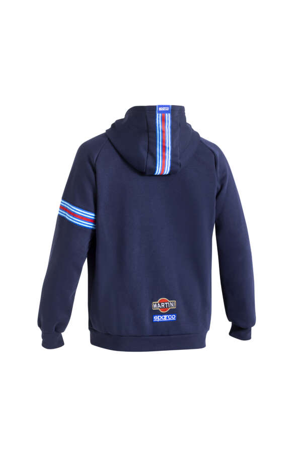 Felpa con cappuccio e zip - MARTINI Racing - immagine 3