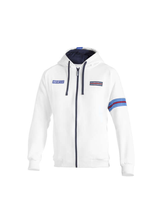Felpa con cappuccio e zip - MARTINI Racing - immagine 4