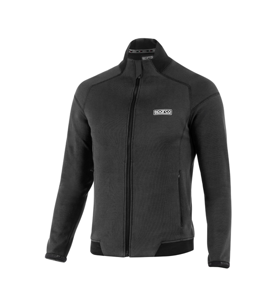 Felpa Sportiva con Cerniera Sparco