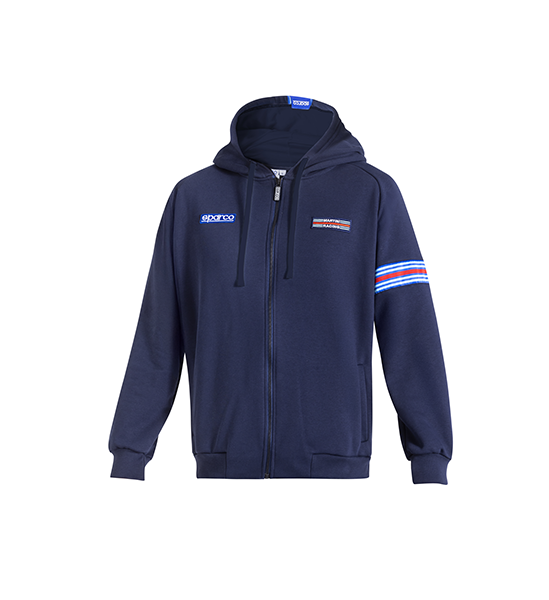Felpa con cappuccio e zip - MARTINI Racing
