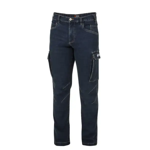 Denim Jeans con Tasche Cargo - Sparco