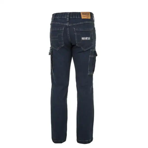 Denim Jeans con Tasche Cargo - Sparco - immagine 3